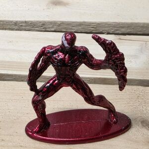 Spider Man Red Metallic Action Figure